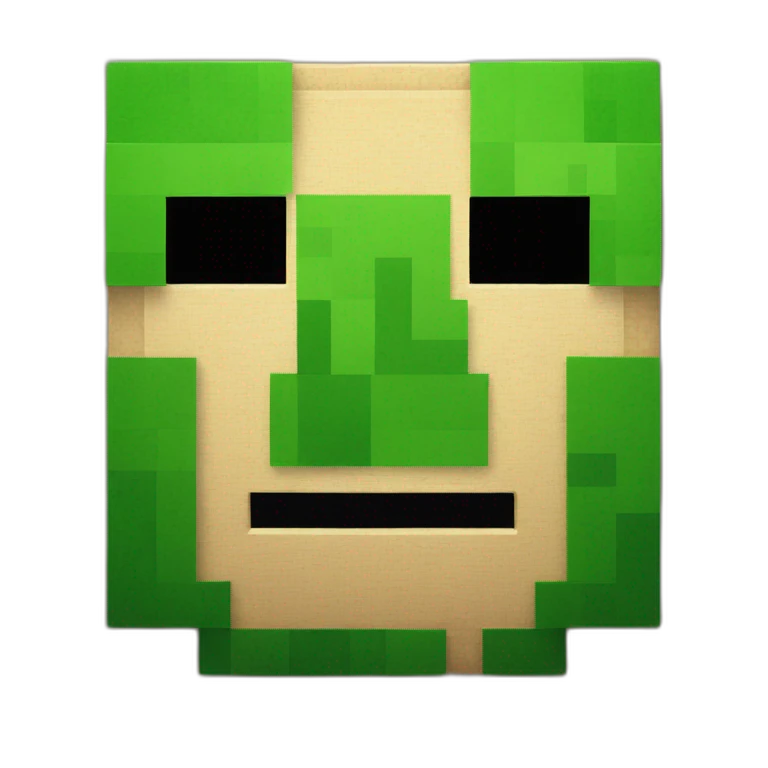 Minecraft creeper emoji