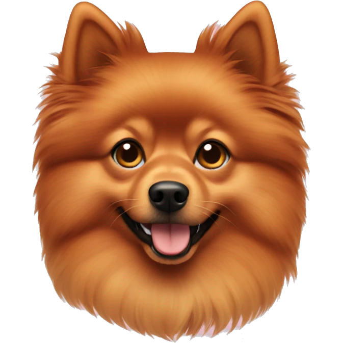 German red Spitz emoji