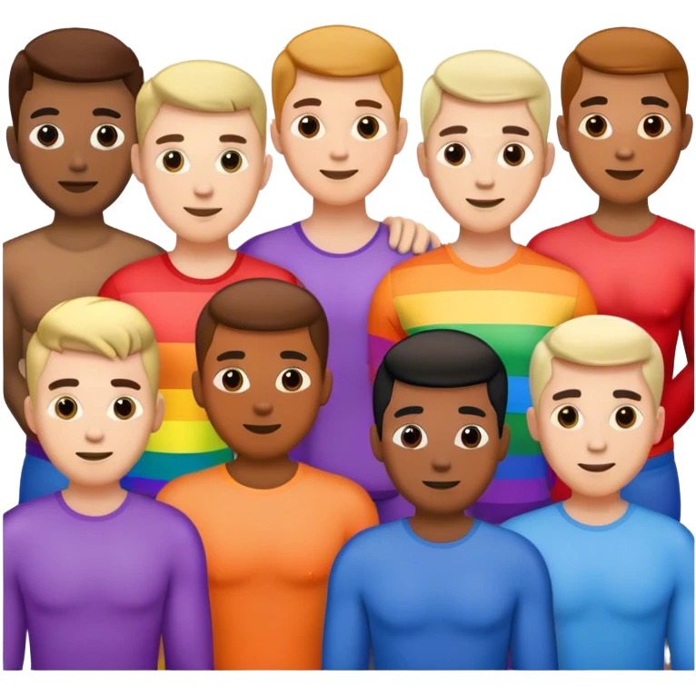 Gay men  emoji