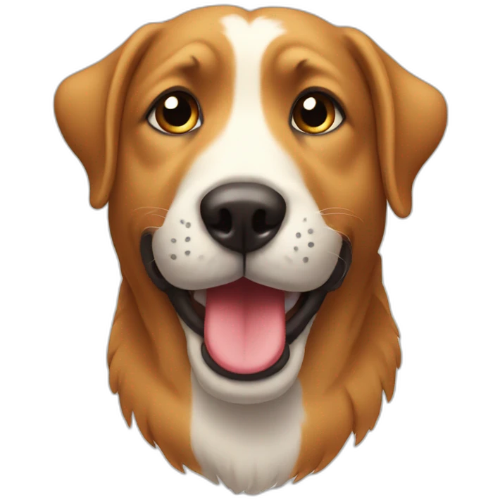face in love dog emoji