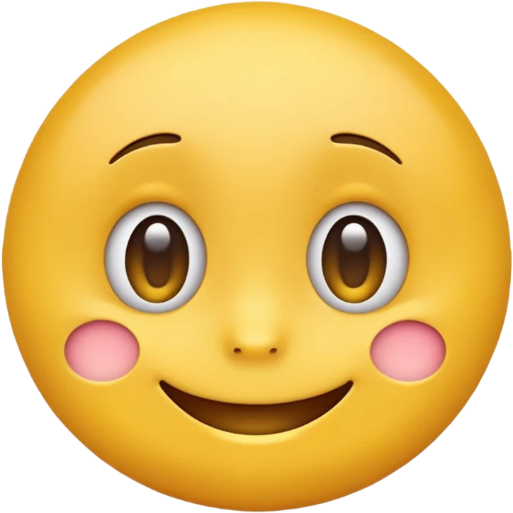 Shy yellow emoji emoji