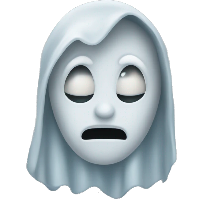 Mental ghost  emoji