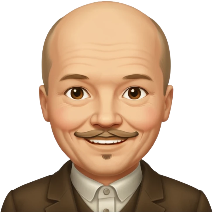 Vladimir Lenin happy emoji