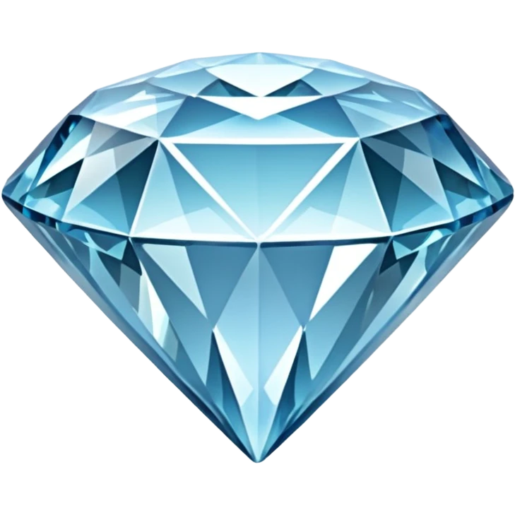 Diamant transparent emoji