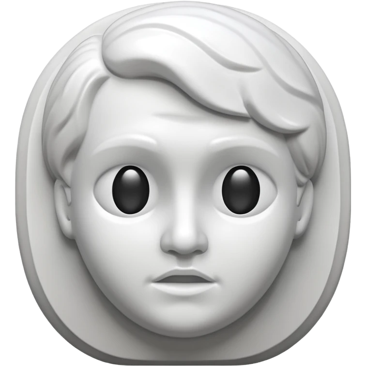 unfinished sculpture emoji