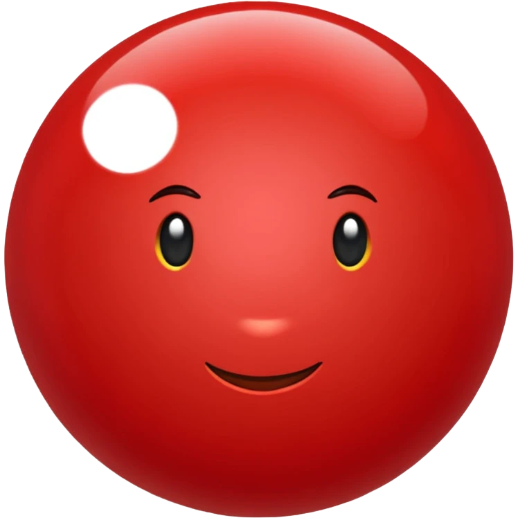 Color 1 Red emoji