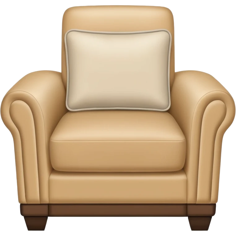 modern armchair in corner of hotel rom emoji