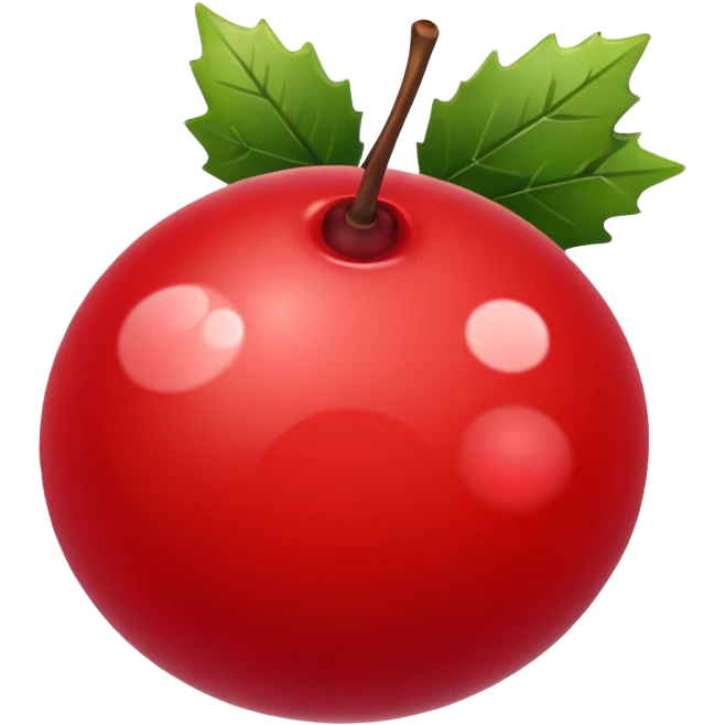 christmas berries emoji