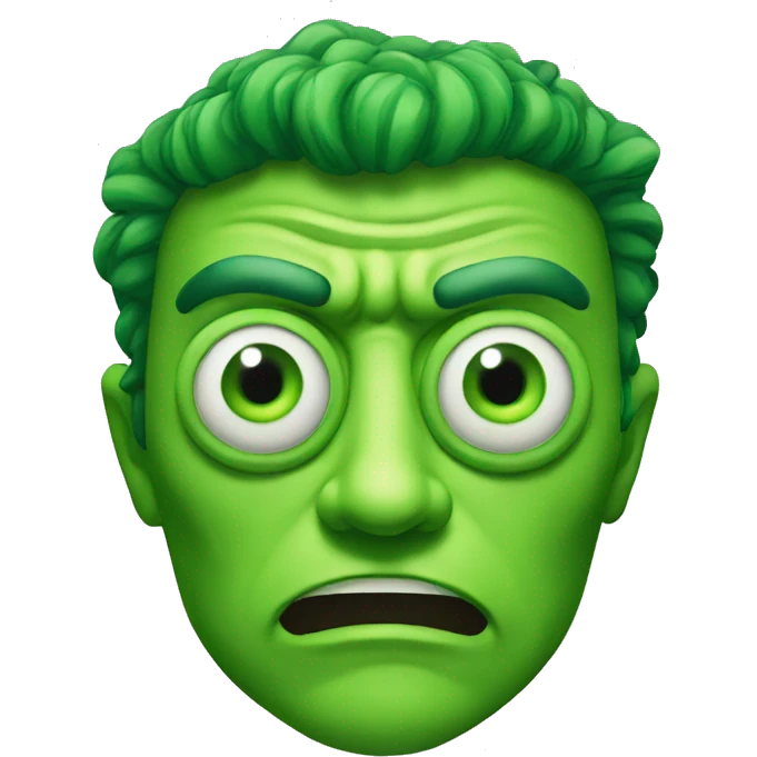cyclops, big green giant with one eye  emoji