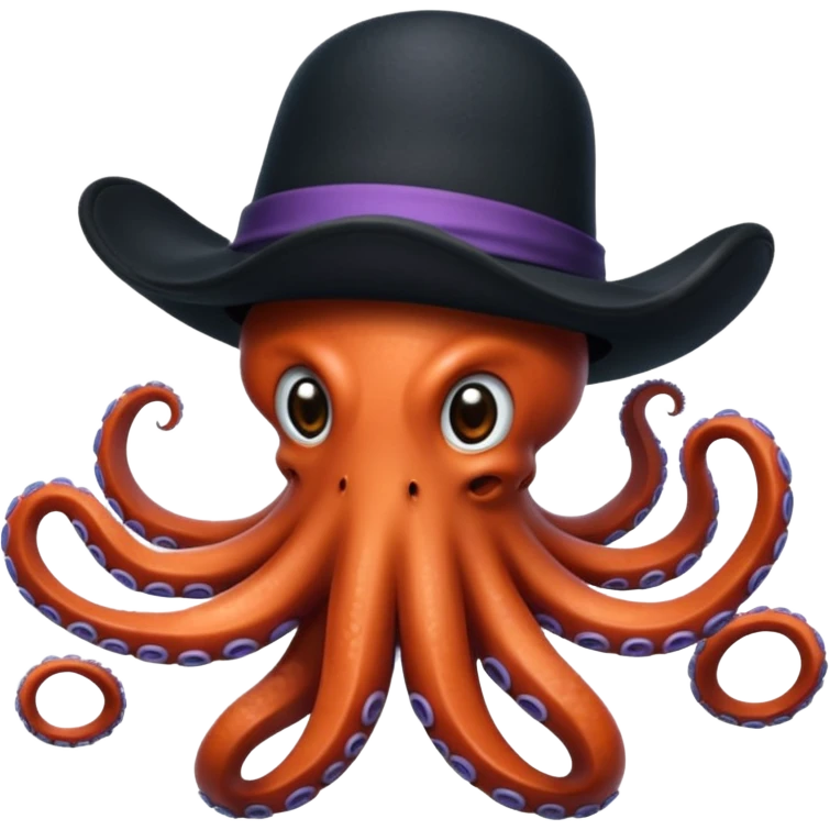 Chapeau en forme de poulpe emoji