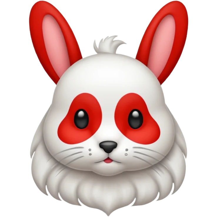 Conejo con un lazo emoji