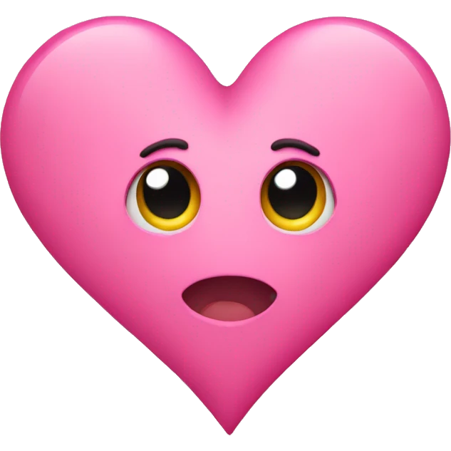 Pink heart emoji