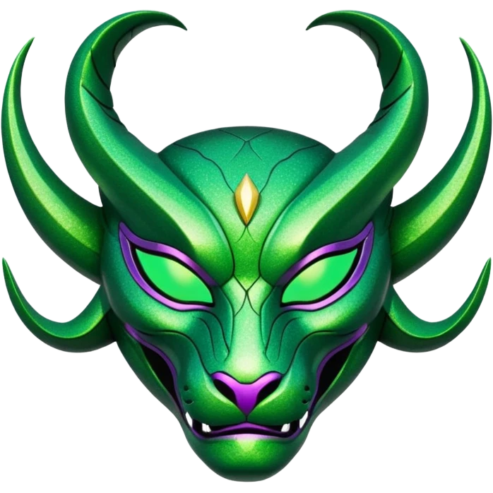 glitter green viper valorant mask emoji