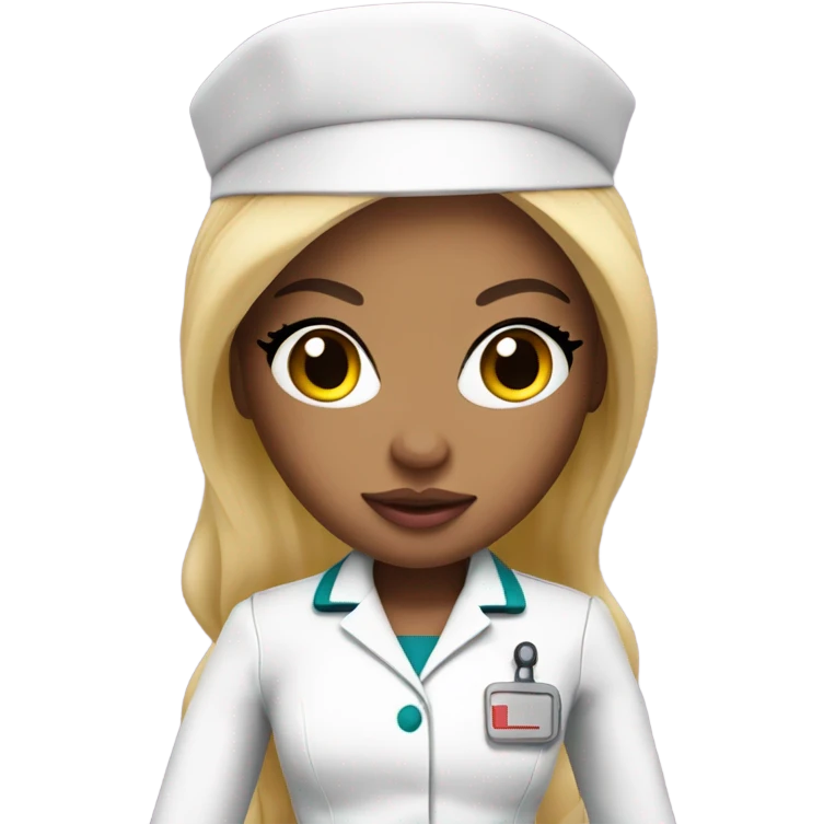 Bratz doll nurse  emoji