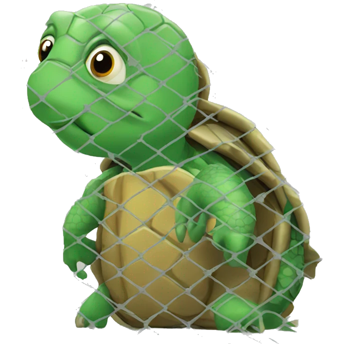 turtle in prison emoji