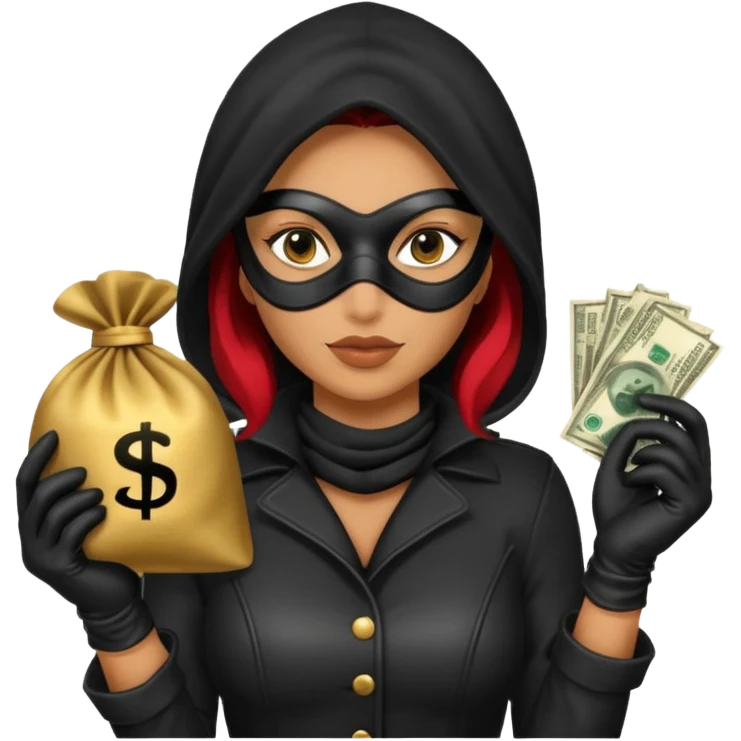 lady thief emoji
