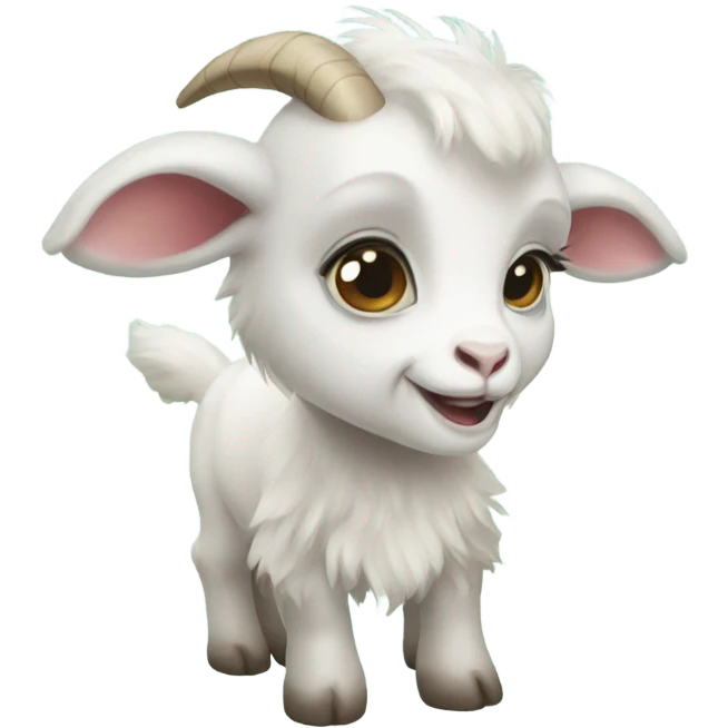 Baby goat emoji