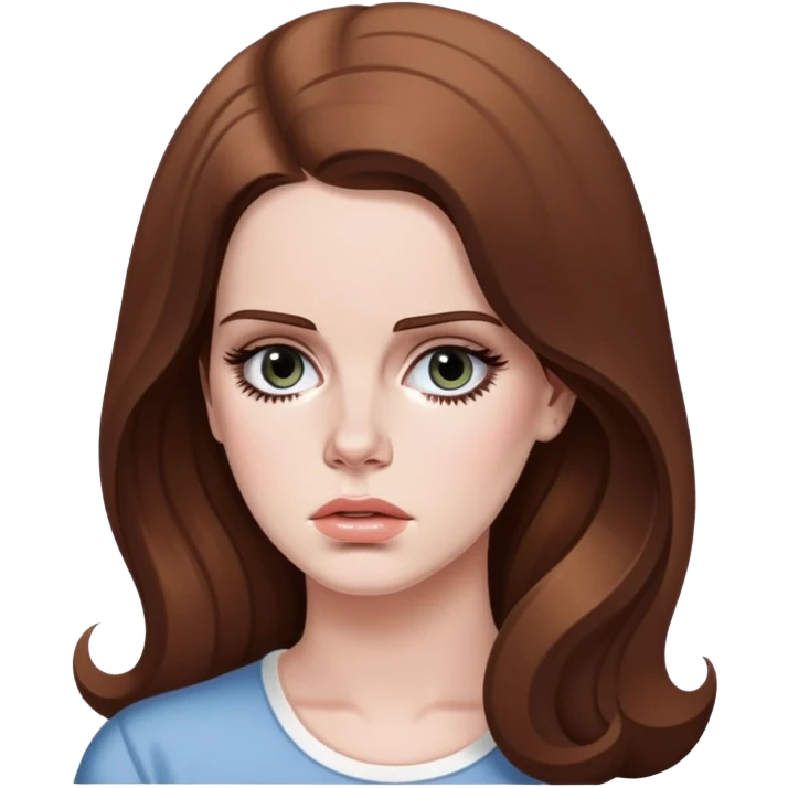Lana Del Rey sad emoji