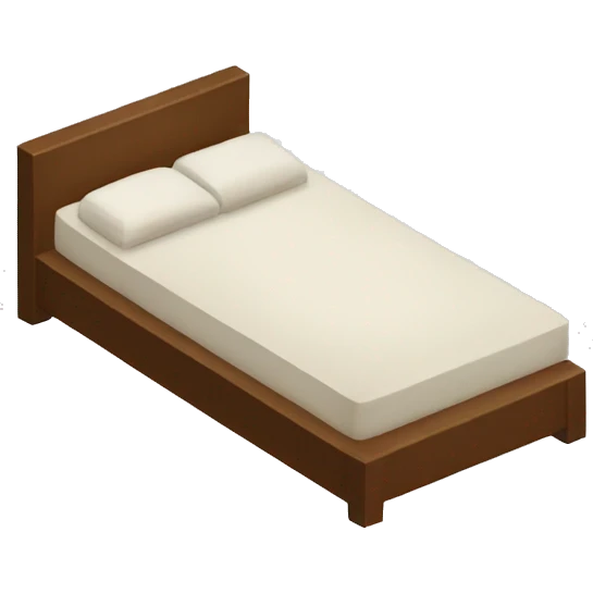 diagonal bed emoji