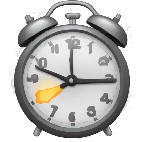 clock alarm emoji