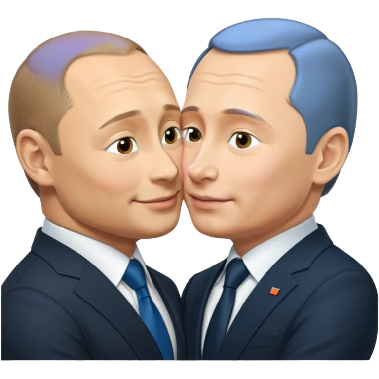 putin kiss zelensky emoji