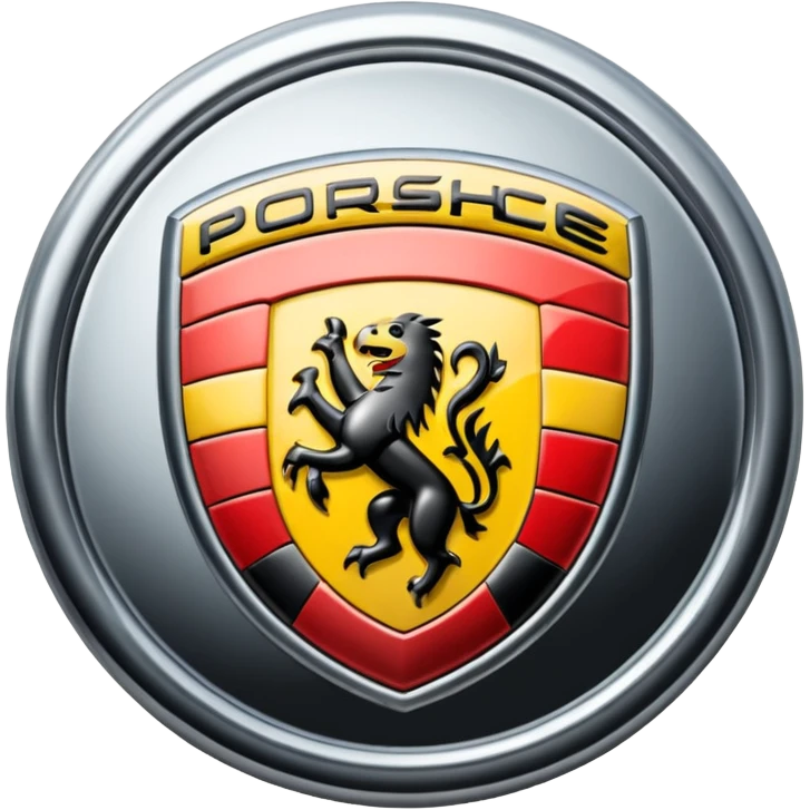 Porsche logo emoji