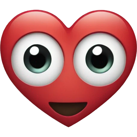 Heart with eyes and a ring emoji