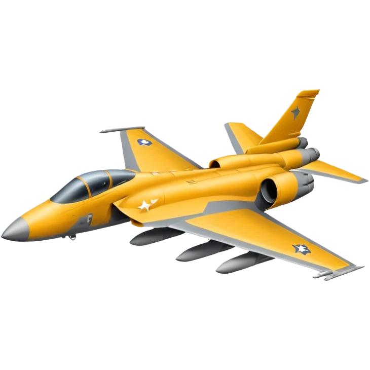 Military jet emoji