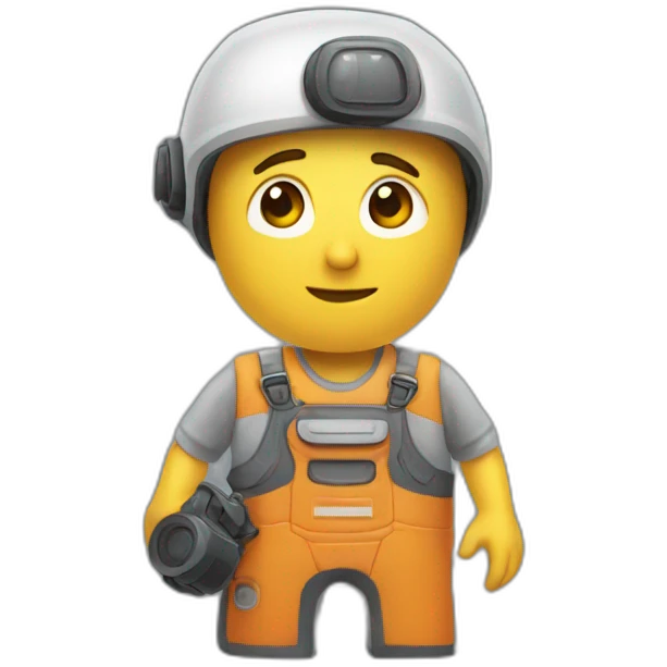 Pelleteuse emoji