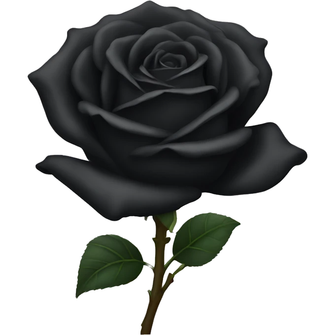 Black Rose emoji