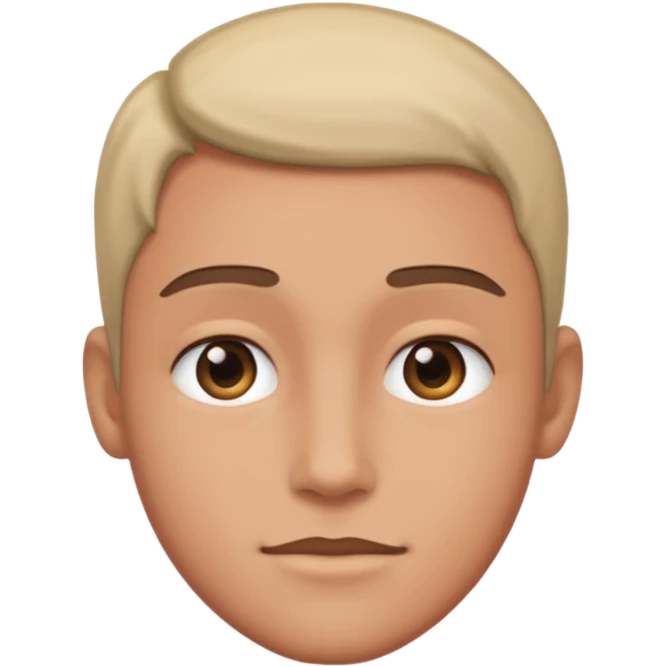 une personne vu de 3/4 emoji