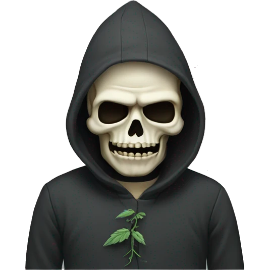 Grim reefer emoji