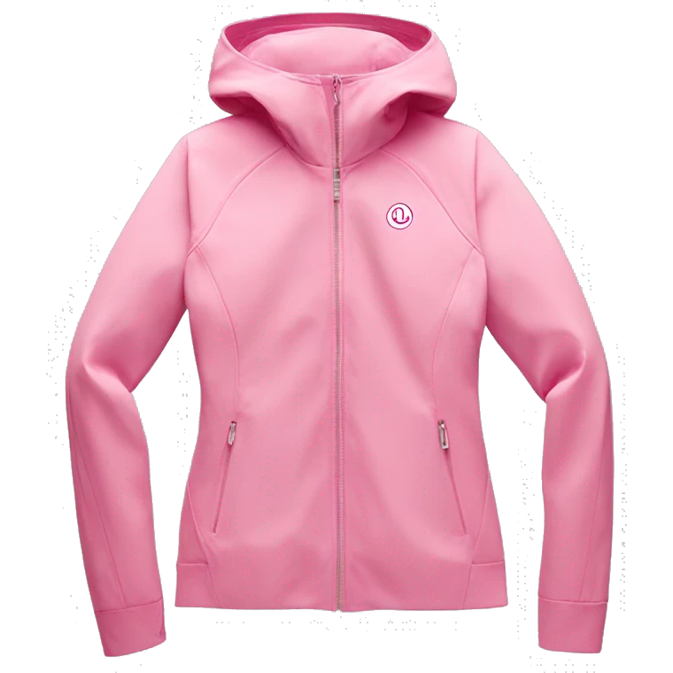 Pink lululemon define jacket  emoji