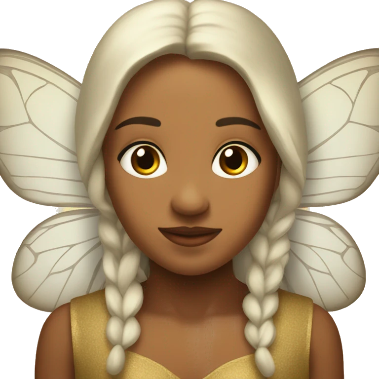 Mariposa espíritu santo emoji