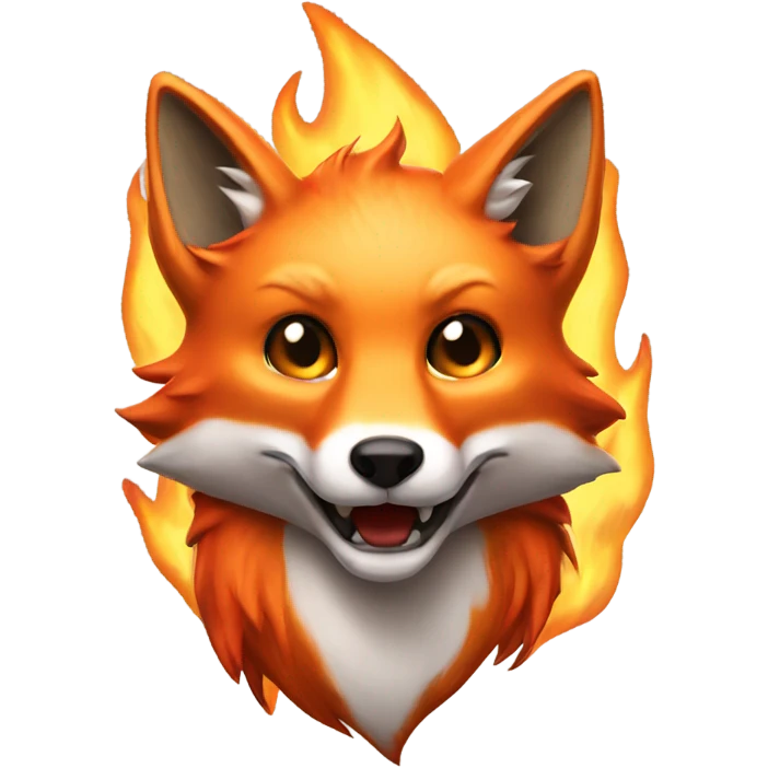 Flame Fox  emoji