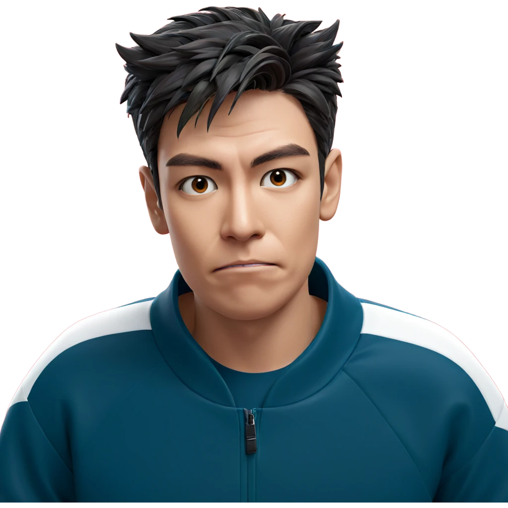 boy in track jacket portrait emoji