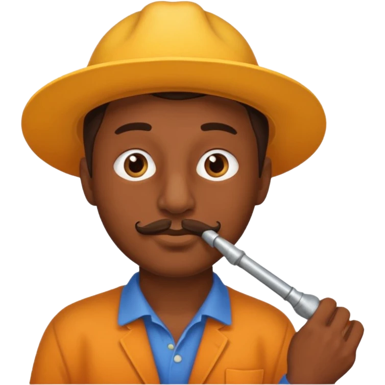 Man digging in his nose emoji