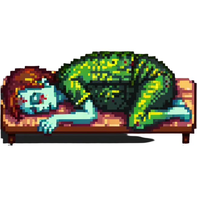 sleeping zombie emoji