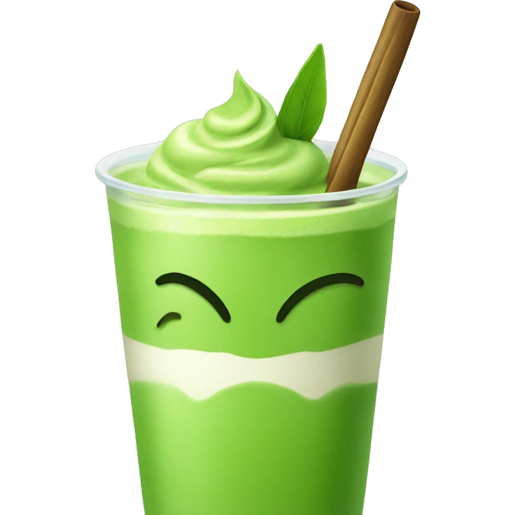 Matcha drink emoji