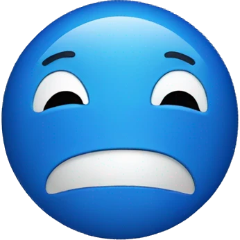 Blue comment emoji emoji