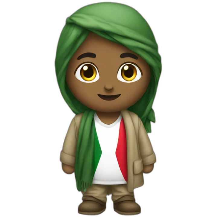 Palestine love emoji