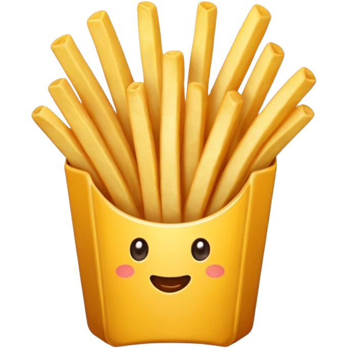 Porzione di patatine piccola emoji