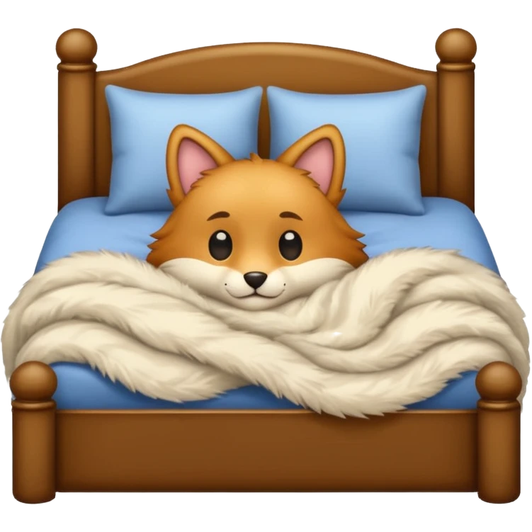 Фурри в постели emoji