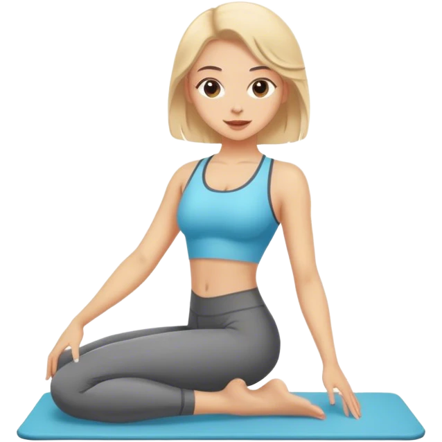 girl in pilates emoji