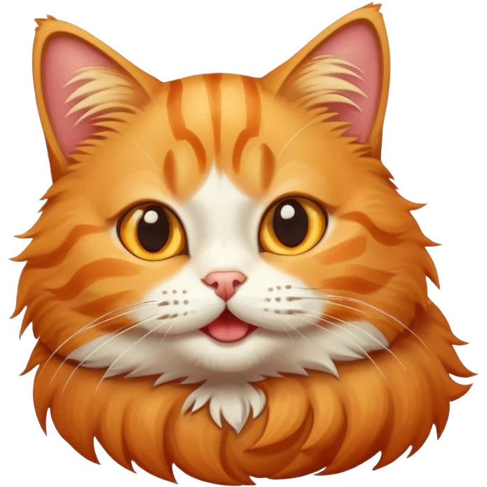 Funny cat emoji
