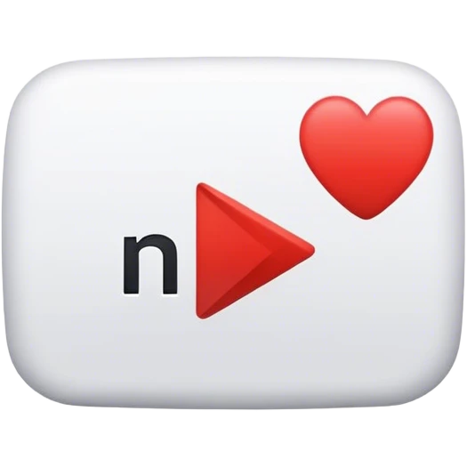 a youtube icon emoji
