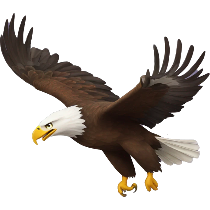 Bald Eagle Flying emoji