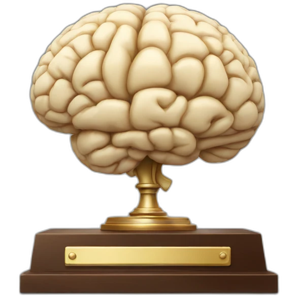 brain trophy emoji