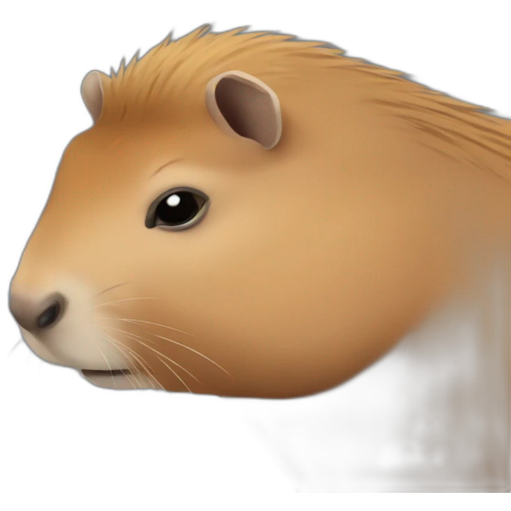 Capybara cute emoji