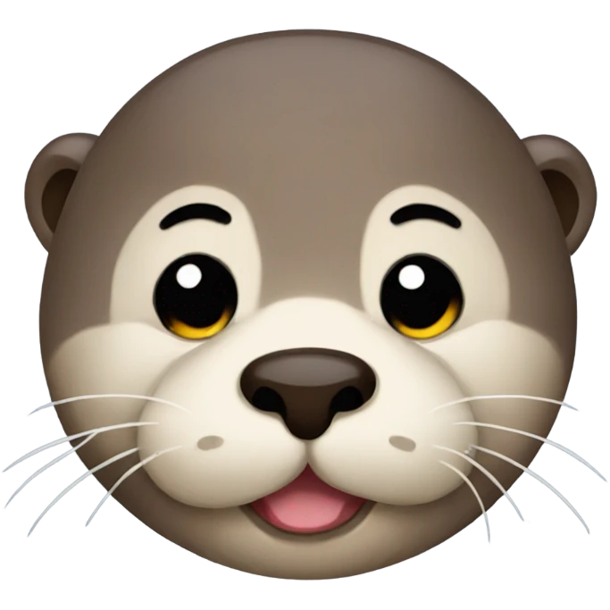tired otter emoji